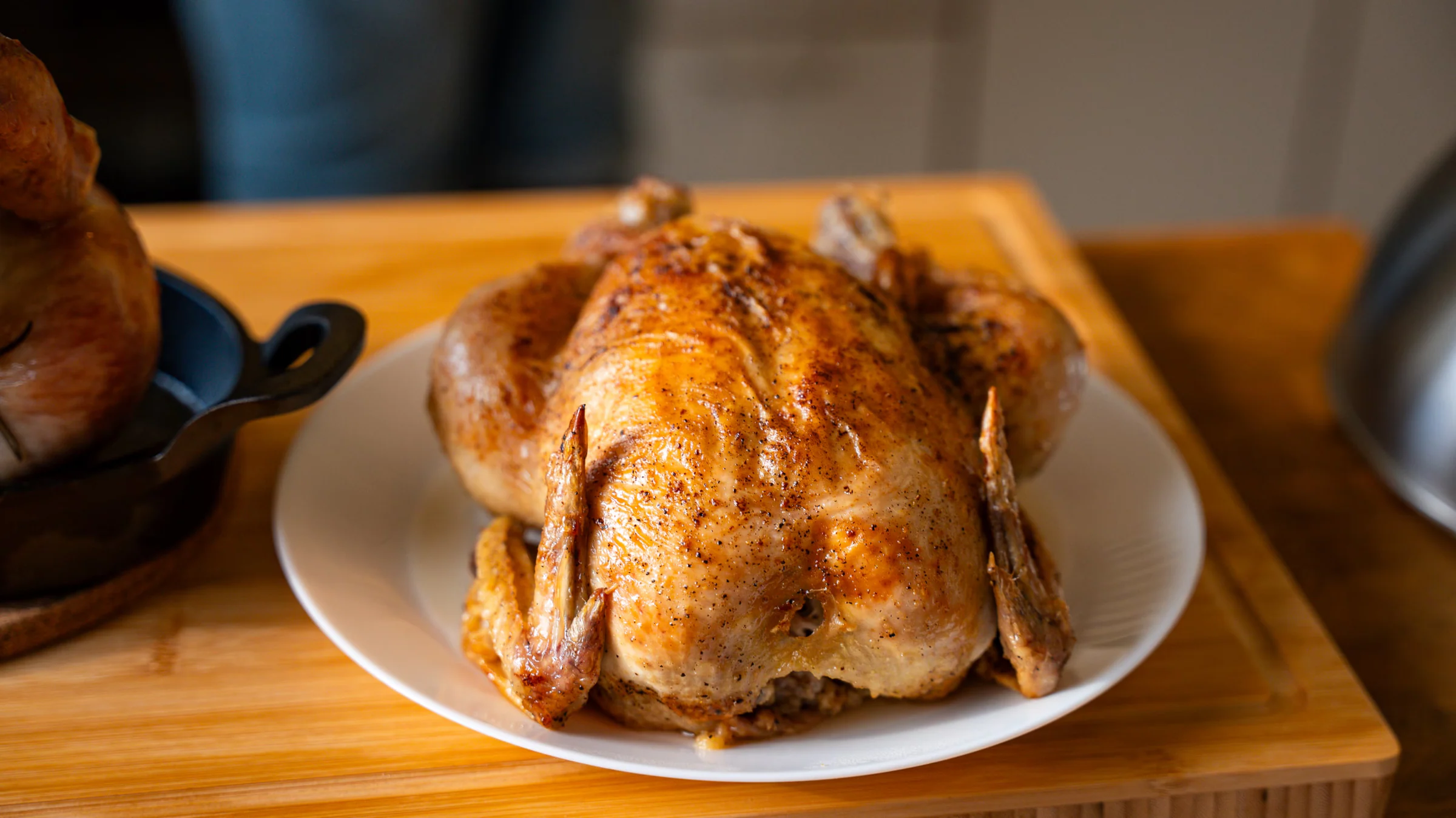 Roast chicken with just five ingredients.