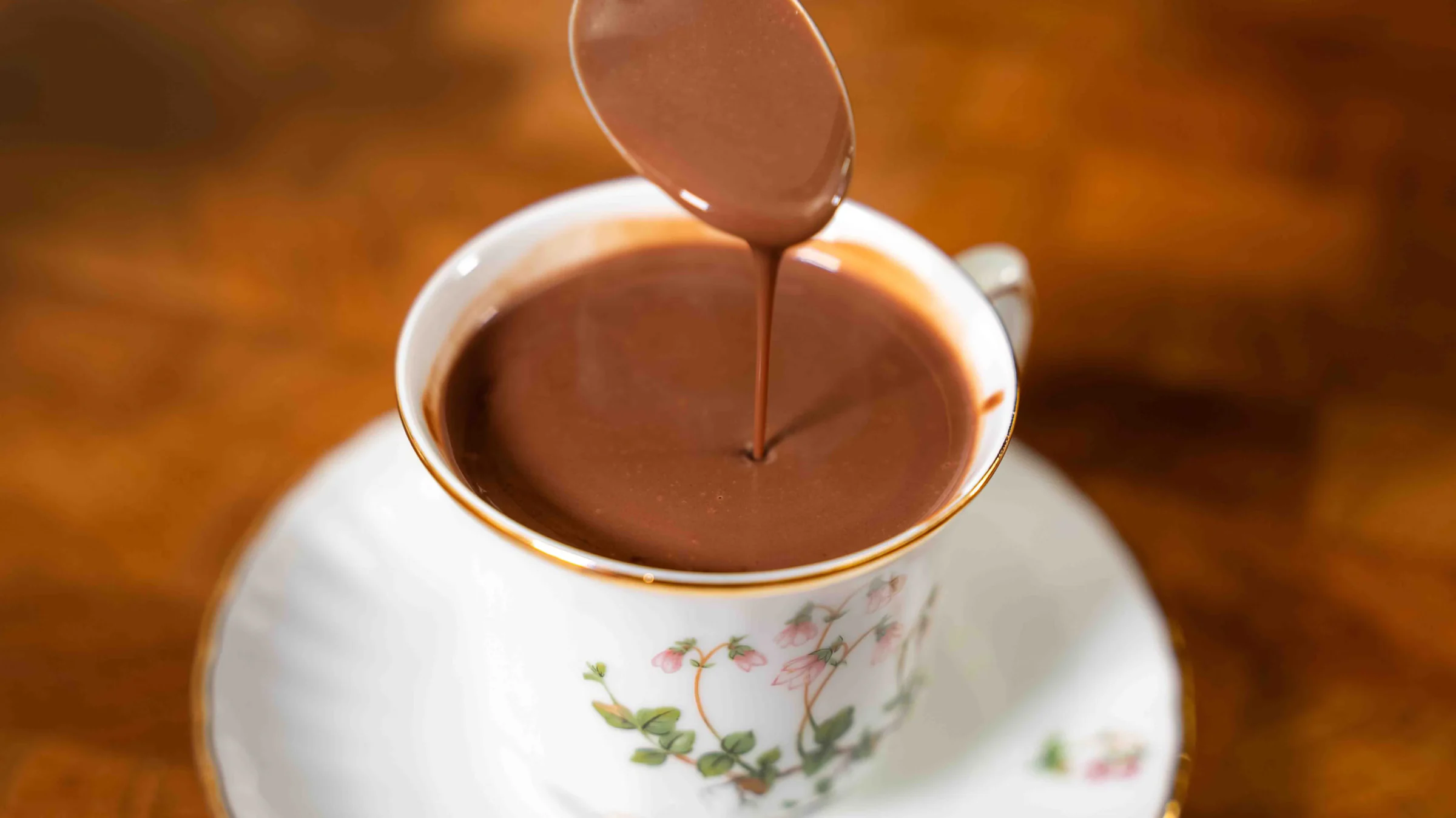 Italian hot chocolate.